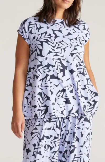 Universal Standard Heatwave Divine Jersey Top In White