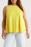 Universal Standard Heatwave Divine Tank Top In Yellow