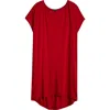 Universal Standard Helen Shift Dress In New York Red