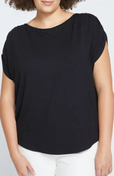 Universal Standard Helena Divine Jersey Top In Black