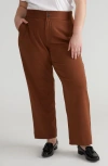 Universal Standard Henning X Us Irving Pants In Brown