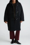 Universal Standard Highlands Duffle Coat In Black