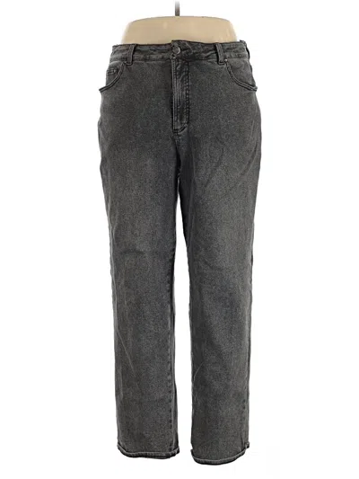 Pre-owned Universal Standard Jeans In Gray