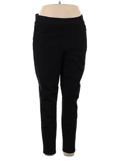 Pre-owned Universal Standard Jeggings In Black