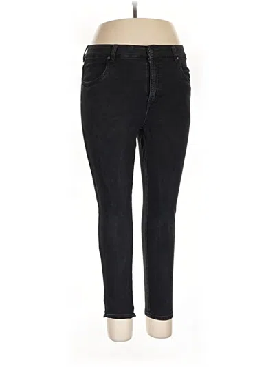 Pre-owned Universal Standard Jeggings In Black