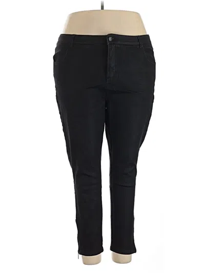 Pre-owned Universal Standard Jeggings In Black