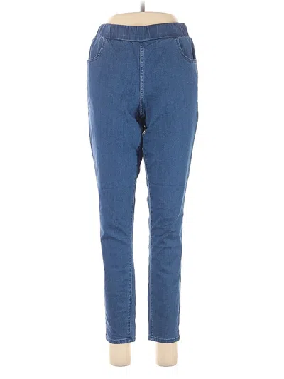 Pre-owned Universal Standard Jeggings In Blue