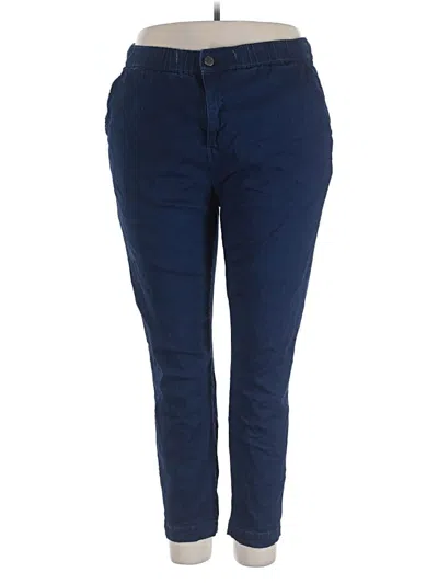 Pre-owned Universal Standard Jeggings In Blue