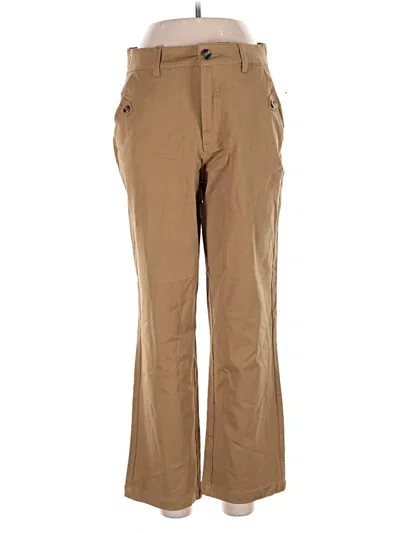 Universal Standard Khaki Pant In Brown