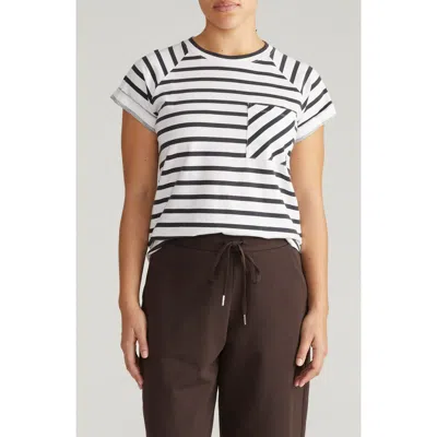 Universal Standard Light As Air Short Sleeve T-shirt In Multi