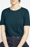 Universal Standard Light As Air Tee Rex T-shirt In Deep Sea