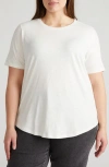 Universal Standard Light As Air Tee Rex T-shirt In Vapor
