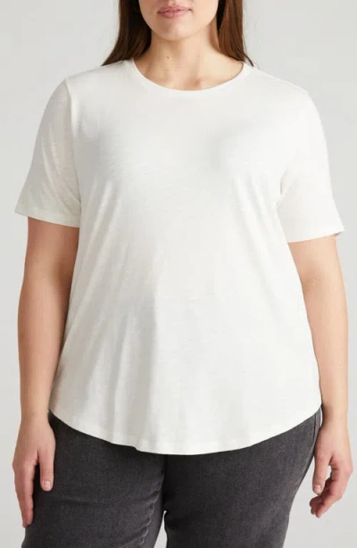 Universal Standard Light As Air Tee Rex T-shirt In Vapor