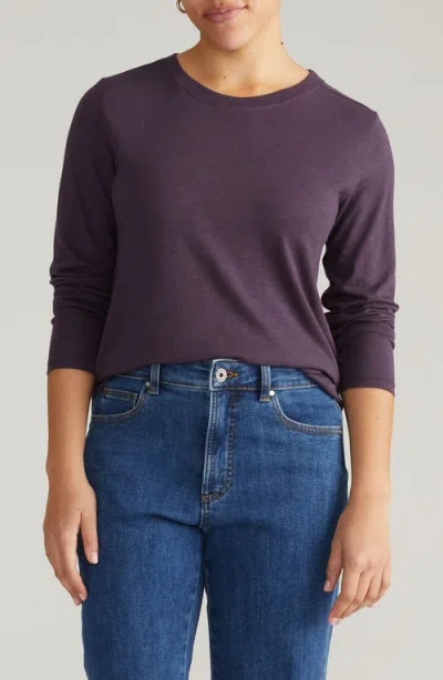 Universal Standard Light As Air Tee Rex T-shirt In Purple