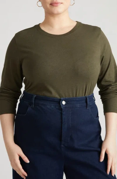 Universal Standard Light As Air Tie Front Top
