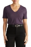 Universal Standard Light As Air V-rex T-shirt In Gray