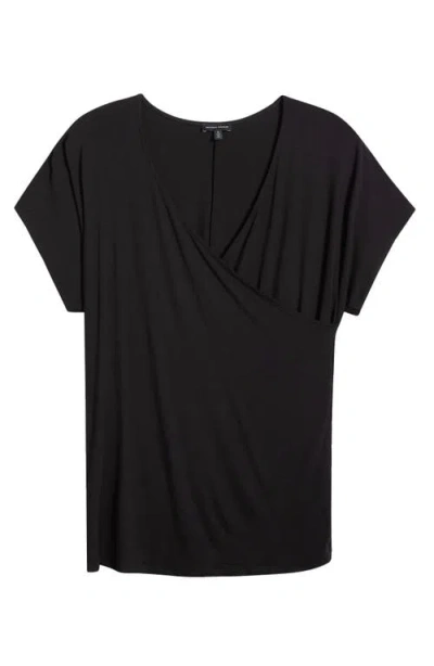 Universal Standard Liquid Cross Front Top In Black