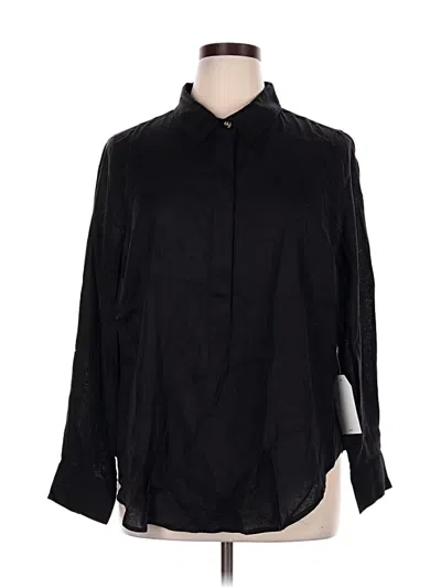 Universal Standard Long Sleeve Blouse In Animal Print