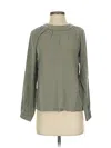 Universal Standard Long Sleeve Blouse In Gray