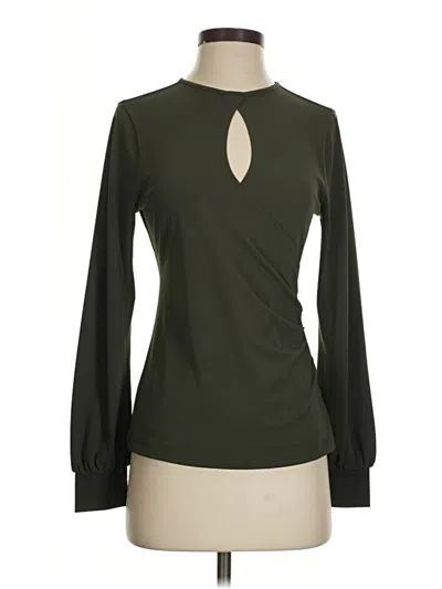 Universal Standard Long Sleeve Blouse In Green