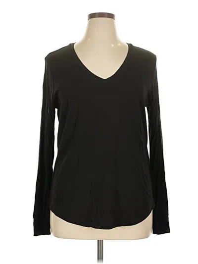 Pre-owned Universal Standard Long Sleeve T-shirt In Black