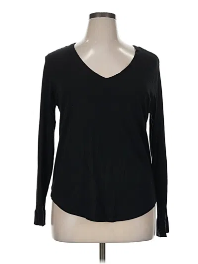 Pre-owned Universal Standard Long Sleeve T-shirt In Black