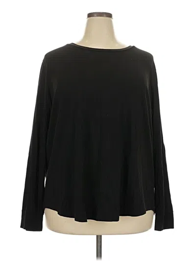 Pre-owned Universal Standard Long Sleeve T-shirt In Black