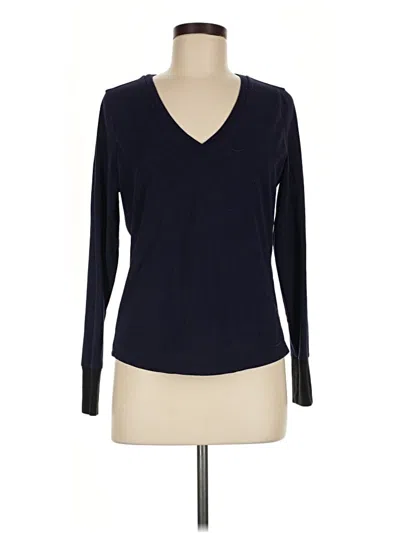 Pre-owned Universal Standard Long Sleeve T-shirt In Blue