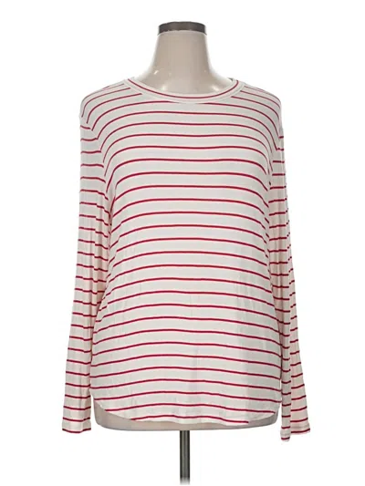 Pre-owned Universal Standard Long Sleeve T-shirt In White