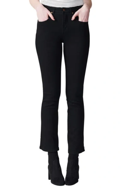 Universal Standard Marne High Waist Relaxed Bootcut Jeans In Black