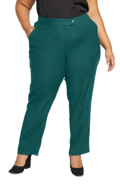 Universal Standard Meg Luxe Pants In Scarab