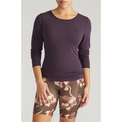 Universal Standard Mia Movement Long Sleeve Top In Multi