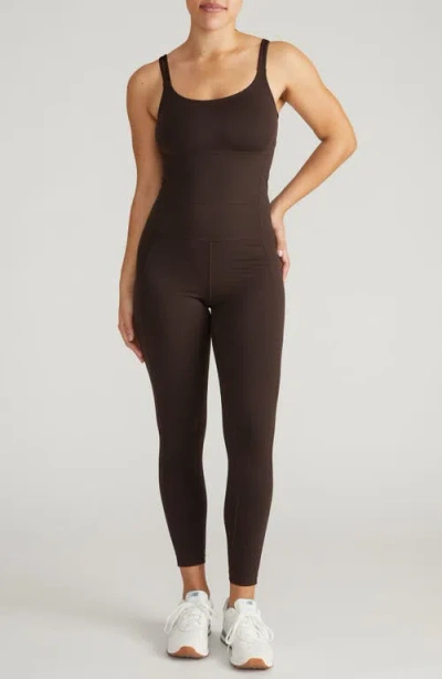 Universal Standard Next To Nake Jumpsuit In Brown