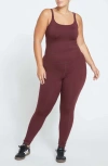 Universal Standard Next To Nake Jumpsuit In Burgundy