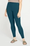 Universal Standard Next To Naked Pocket Ankle Leggings In Deep Sea