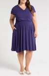 Universal Standard Piper Stretch Jersey Dress In Astral Aura