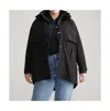 Universal Standard Plus Size Precision Parka In Black