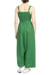 Universal Standard Promenade Sleeveless Linen Blend Jumpsuit In Jardin