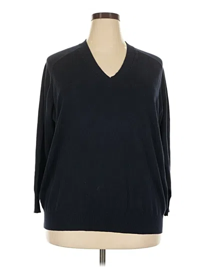 Pre-owned Universal Standard Pullover Sweater In Black