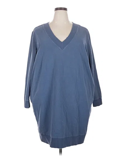 Pre-owned Universal Standard Pullover Sweater In Blue
