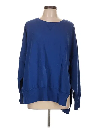 Pre-owned Universal Standard Pullover Sweater In Blue