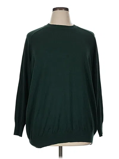 Pre-owned Universal Standard Pullover Sweater In Green