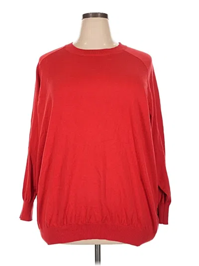 Pre-owned Universal Standard Pullover Sweater In Red