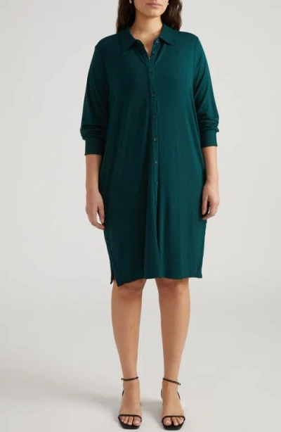 UNIVERSAL STANDARD UNIVERSAL STANDARD SALLY LONG SLEEVE SHIRTDRESS