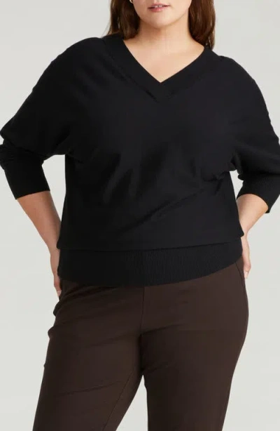 Universal Standard Savvy Sweater In Black