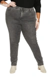 Universal Standard Seine Ankle Skinny Jeans In Black