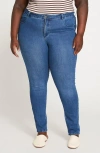 Universal Standard Seine Ankle Skinny Jeans In True Blue