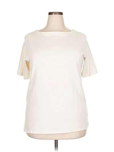 Pre-owned Universal Standard Short Sleeve T-shirt In White