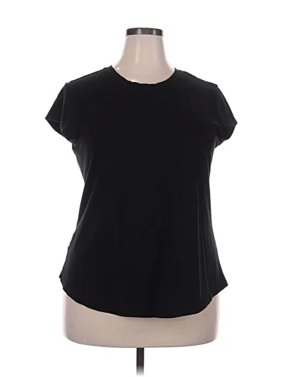 Pre-owned Universal Standard Short Sleeve T-shirt In Black
