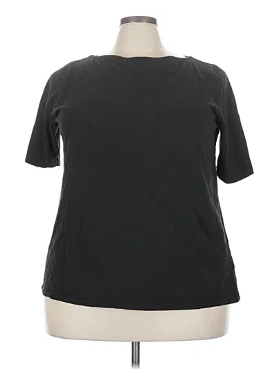 Pre-owned Universal Standard Short Sleeve T-shirt In Black